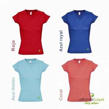 Camiseta Moon básica pico 2