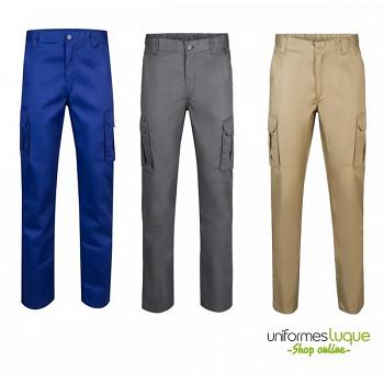 Pantalón multibolsillos pierna estrecha 1