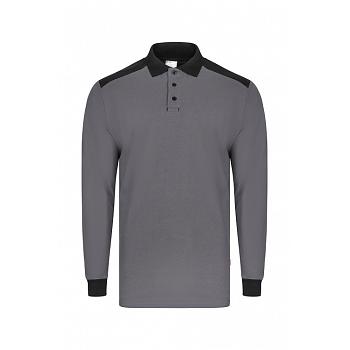 Polo Stretch bicolor manga larga 1